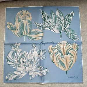 Hermes Tulipomanie Detail scarf 45